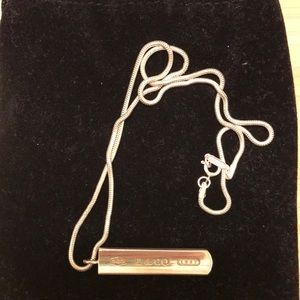 Tiffany & Co 925 1837 Sterling Silver pendant
